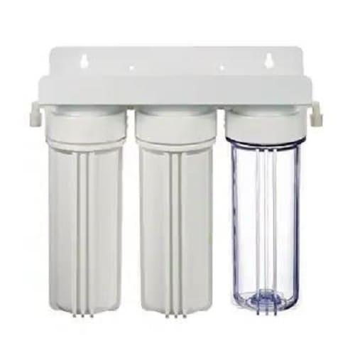 Dechlorination and sterilization undercounter 3-stage water purifier