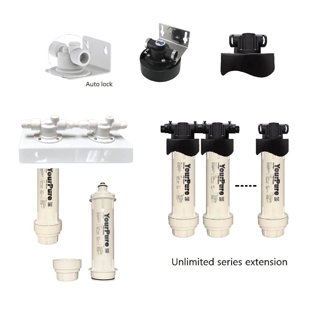 quick release water filter accessoriesr