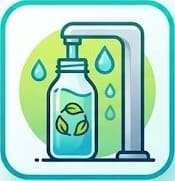 Sistema eco-ricarica acqua