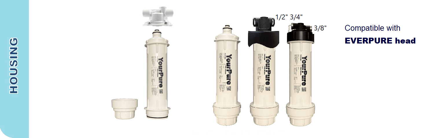 quick change water filter can install activated carbon block water filter and ultrafiltration water filter.